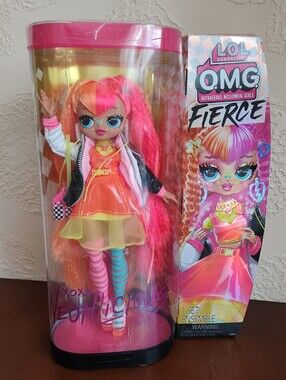 Read Description! LOL Surprise! OMG Fierce Neonlicious Fashion doll